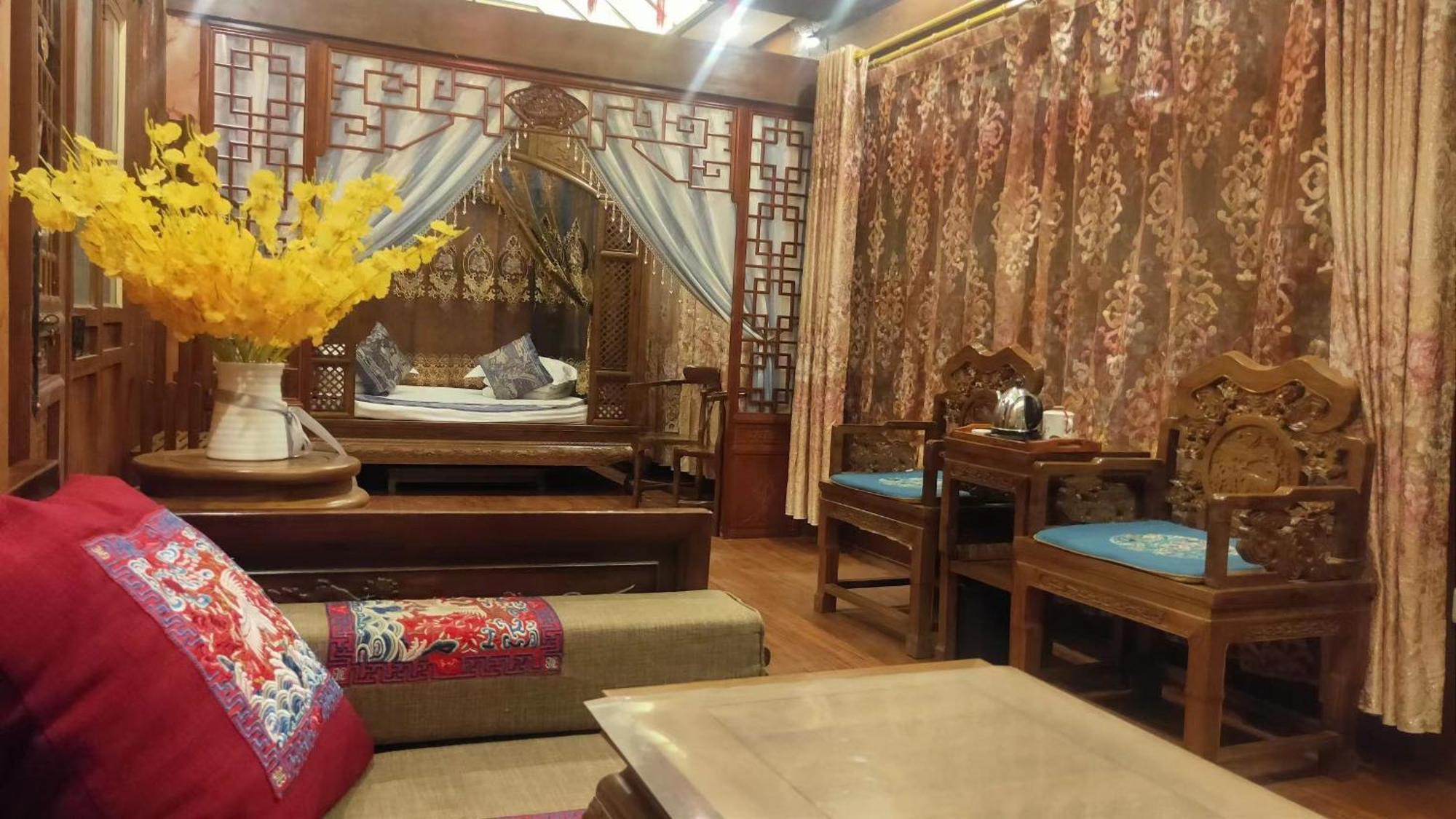 Pingyao Hongjingyuanguesthouse Dış mekan fotoğraf