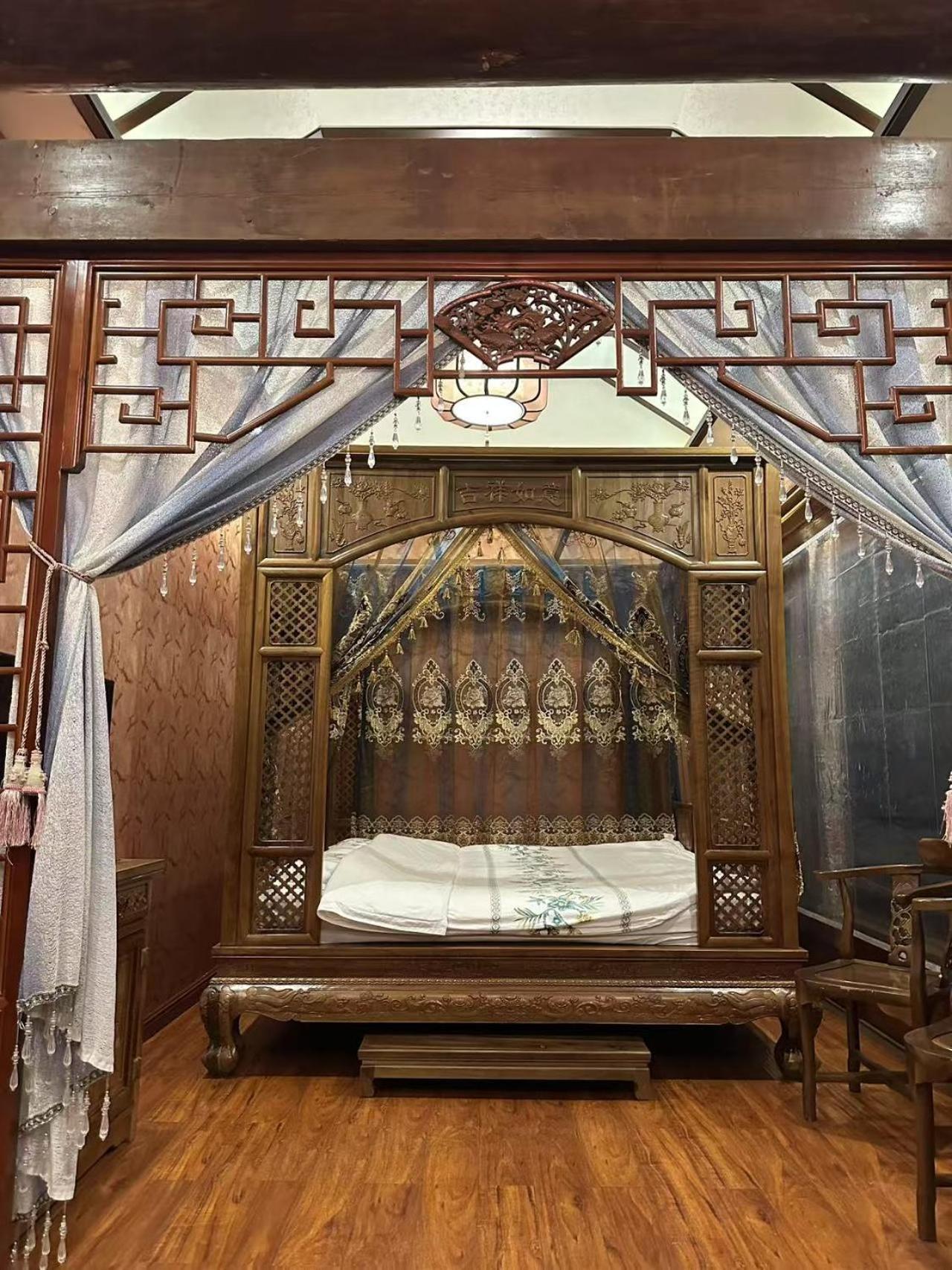 Pingyao Hongjingyuanguesthouse Dış mekan fotoğraf