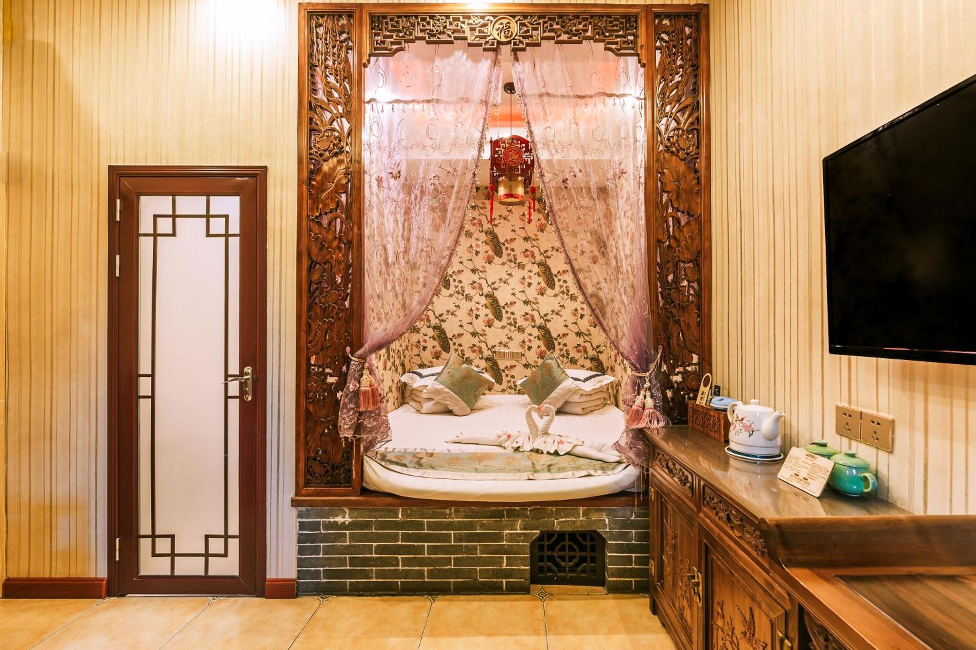 Pingyao Hongjingyuanguesthouse Dış mekan fotoğraf